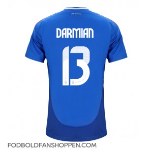 Italien Matteo Darmian #13 Hjemmebanetrøje EM 2024 Kortærmet